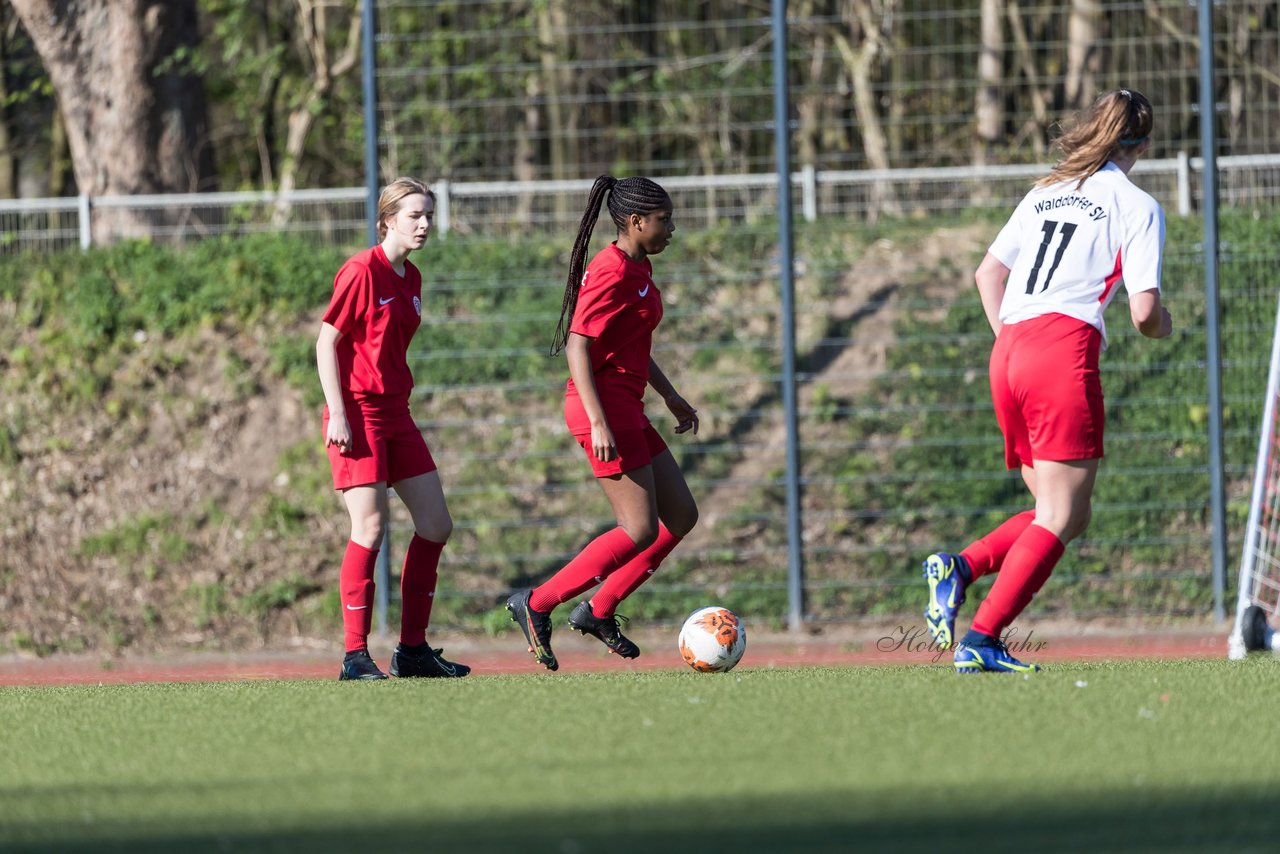 Bild 108 - wBJ Walddoerfer - Eimsbuettel : Ergebnis: 5:3